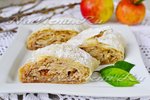 Ленивый яблочный штрудель из лаваша