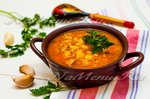 Рассольник на куриных желудках