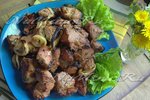Свиной шашлык в пикантном маринаде