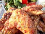 Куриные крылышки на гриле