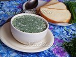 Сытная окрошка на бульоне и сыворотке