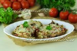 Баклажаны с чесноком и сыром