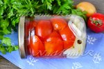 Помидоры в желатине на зиму