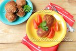 Мясные котлеты с кабачками