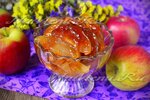 Прозрачное варенье из яблок дольками