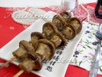 Шашлык из шампиньонов в духовке