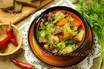 Тушеная говядина с картошкой