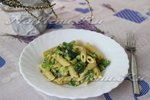 Паста с соусом из белой фасоли и брокколи