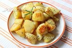 Молодая картошка в рукаве