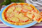 Быстрая пицца в духовке
