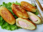 Сосиски в картофельном тесте