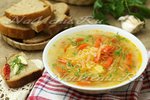 Постные щи из свежей капусты с крупой