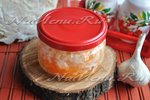 Капуста в быстром маринаде с чесноком