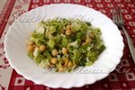 Нут, тушеный с савойской и цветной капустой