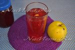 Яблочно-малиновый компот