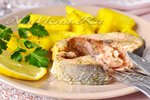 Горбуша, запечённая в духовке с картошкой
