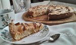 Заливной пирог с яблоками