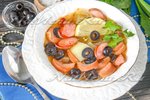 Солянка с колбасой