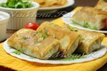 Блинчики, фаршированные печенкой и картофелем