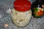 Маринованная цветная капуста с чесноком на зиму