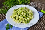 Маринованные кабачки на скорую руку