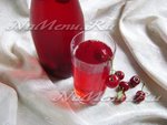 Натуральный вишневый компот на зиму