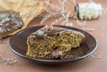 Шоколадный кекс с орехами в духовке