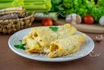 Макароны-трубочки с фаршем, запеченные в духовке