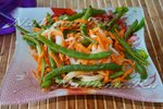 Маринованная спаржевая фасоль по-корейски