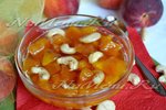 Персиковое варенье с орехами кешью