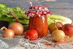 Овощной соус на зиму с сельдереем и яблоками