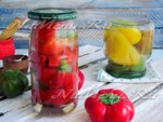 Маринованный перец в целом виде на зиму