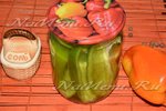 Маринованный болгарский перец с острым вкусом