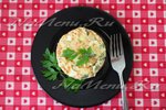 Картофельный салат с тунцом и стручковой фасолью