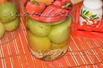 Маринованные зеленые помидоры на зиму