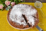 Простой пирог  "Тает во рту" без яиц и сливочного масла в мультиварке