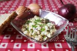 Салат "Северный" с печенью трески
