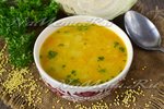 Капустняк со свежей капустой, пшеном и картошкой