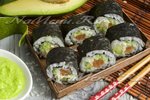 Роллы с красной рыбой