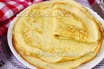 Блины на сыворотке