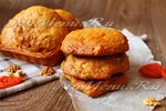 Кокурки с изюмом, курагой и грецким орехом