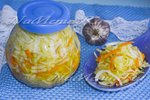 Кабачки с морковью и чесноком на зиму