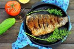 Жареные караси в панировочных сухарях