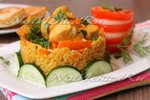 Плов из свинины в рукаве