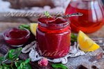Клубничный джем с бананом и ванилью