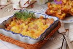 Запеканка с картофелем и сосисками