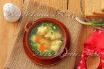 Суп с галушками в мультиварке