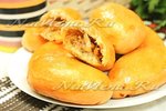 Духовые пирожки с капустой