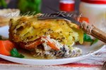 Мясо под шубой в духовке