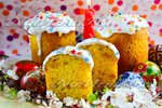 Куличи с апельсином и куркумой